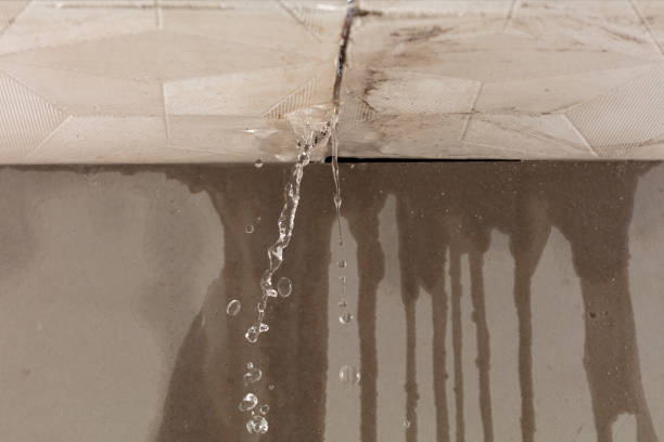 Professional Flood Damage Cleanup technician working in Kitts Hill, OH